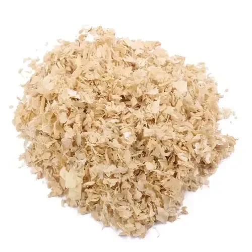 Wood chips and sawdust for animal bedding